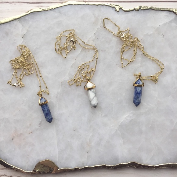 Marble Boho Pendant - Picture 3 of 5